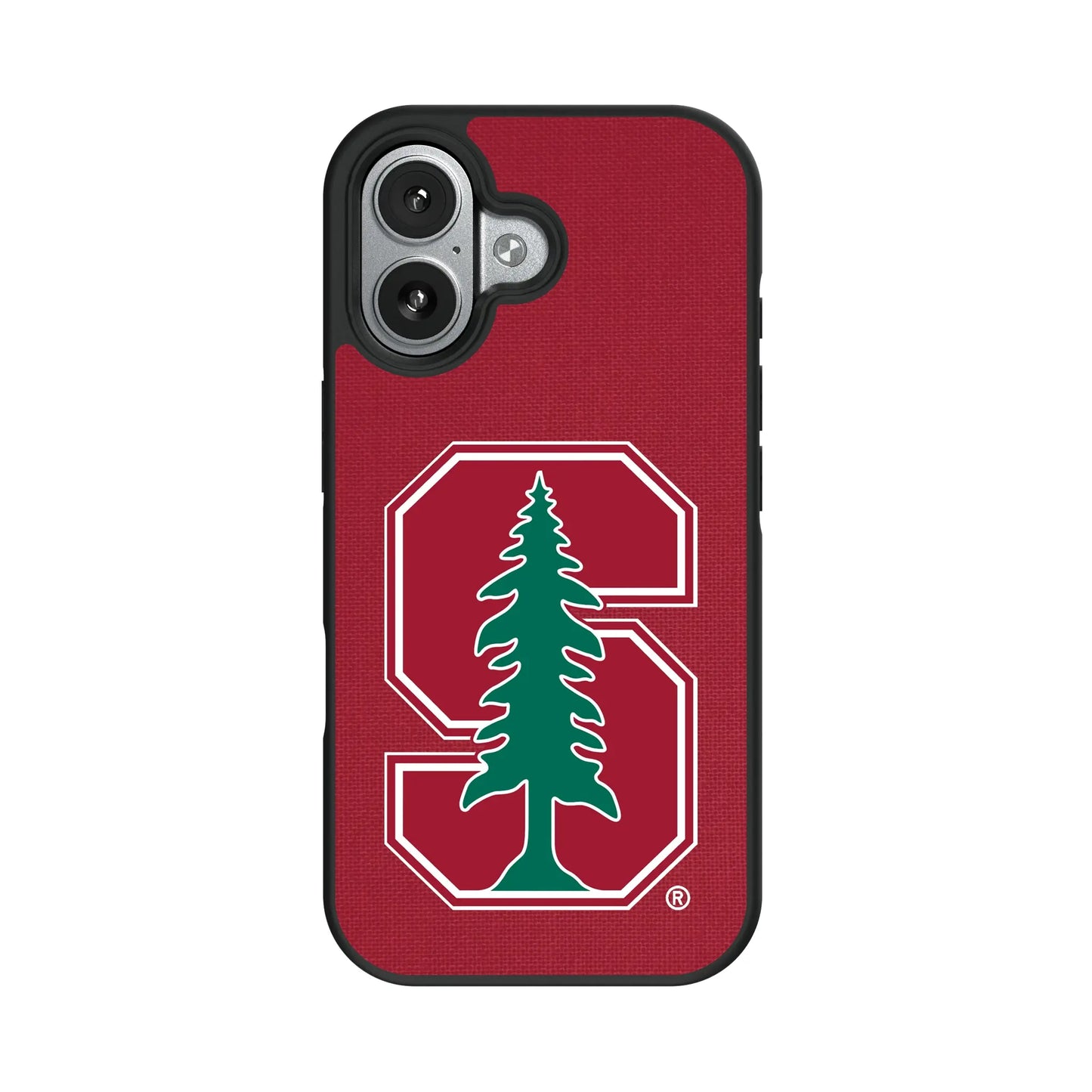 Stanford University Cardinal Solid Bump Phone Case for Apple iPhone