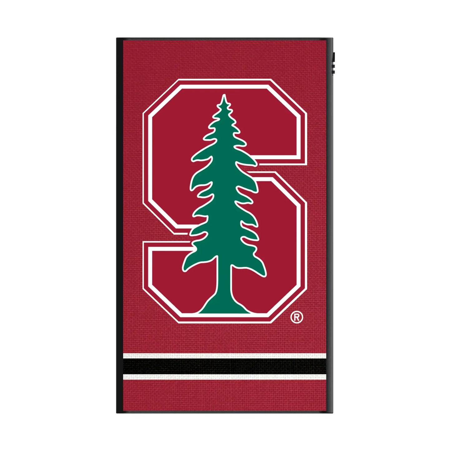 Stanford University Cardinal Stripe 5000mAh Flat Powerbank