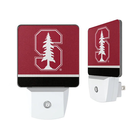 Stanford University Cardinal Stripe Night Light 2-Pack