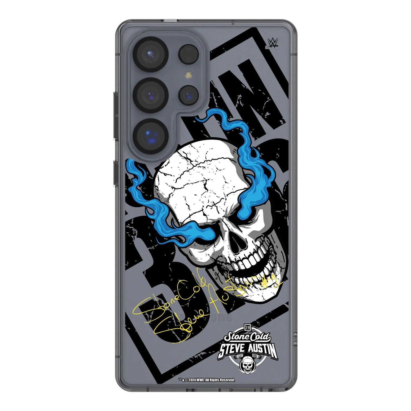 Stone Cold Steve Austin Impact Clear Phone Case for Samsung Galaxy