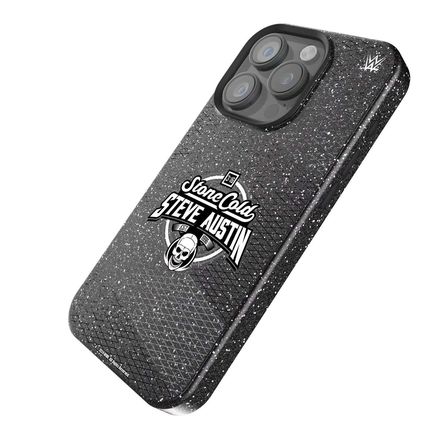 Stone Cold Steve Austin Steel Black Bling Phone Case for Apple iPhone