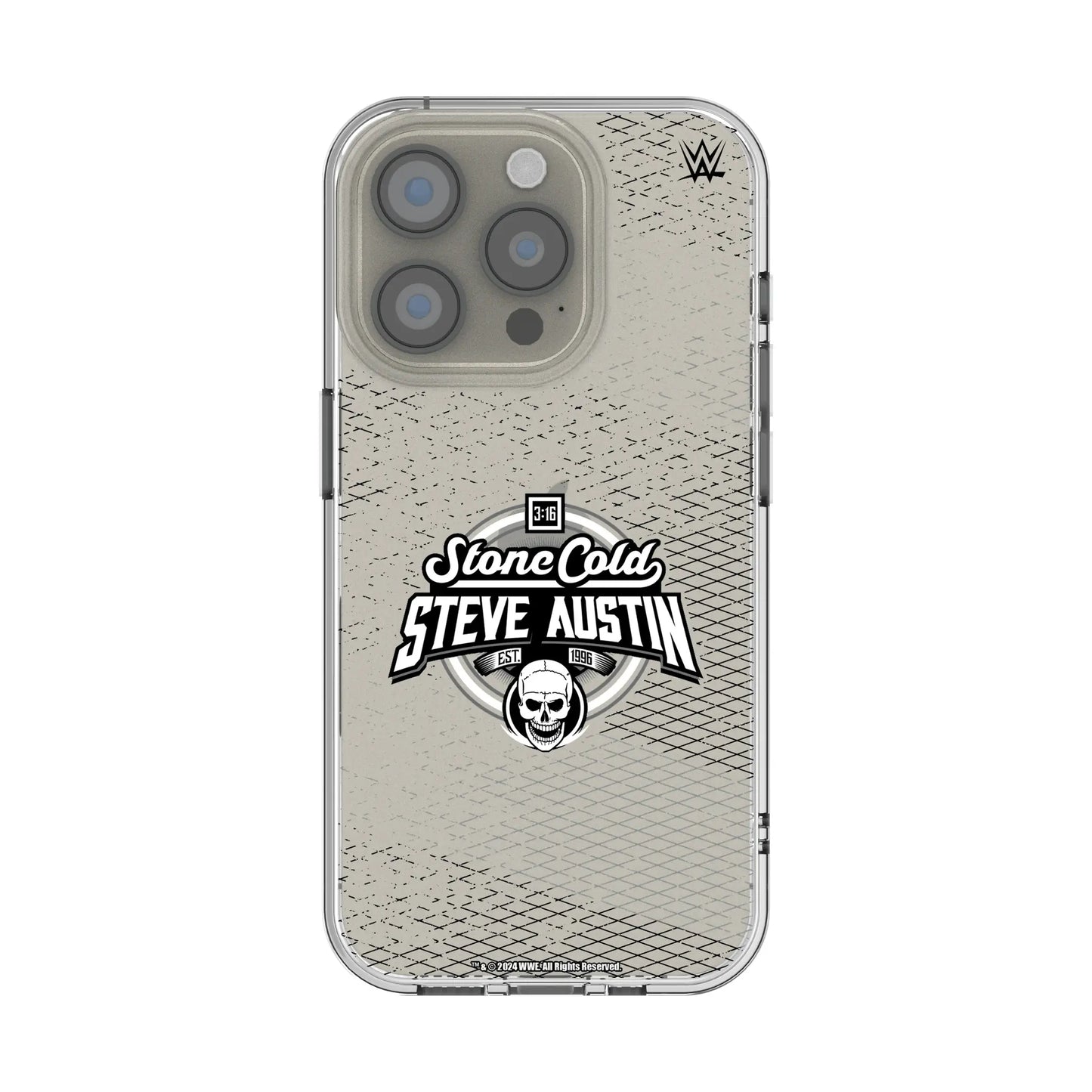 Stone Cold Steve Austin Steel Clear Phone Case for Apple iPhone