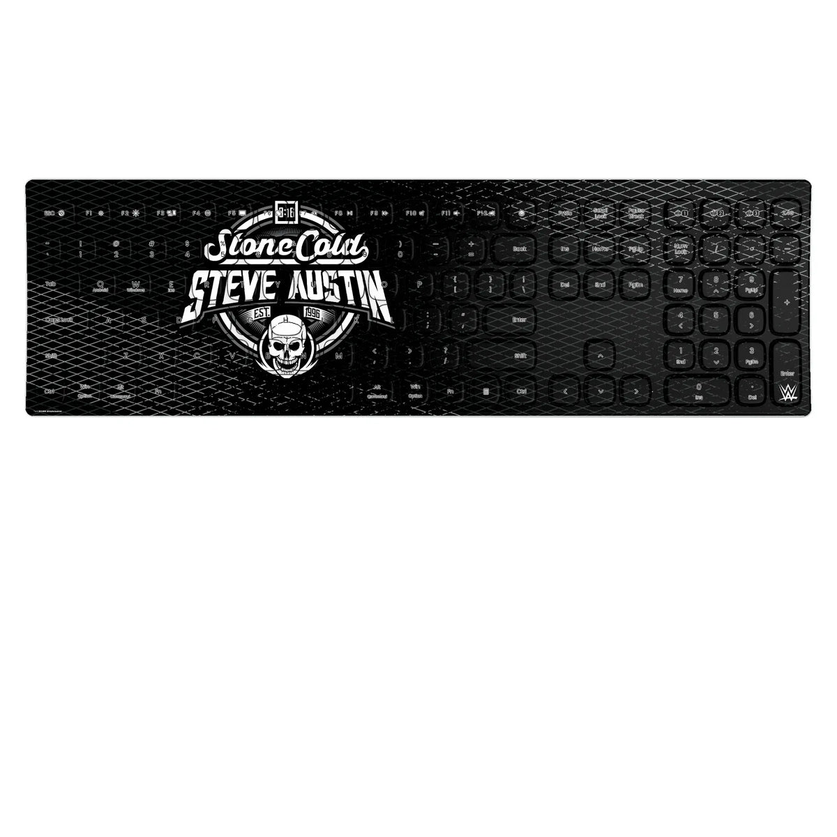 Stone Cold Steve Austin Steel Curved Wireless Keyboard