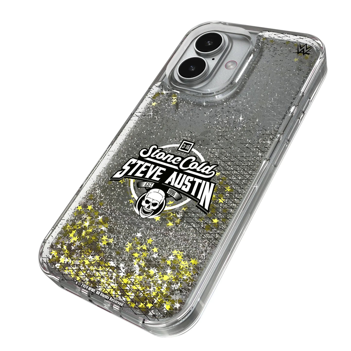 Stone Cold Steve Austin Steel Glitter Phone Case for Apple iPhone