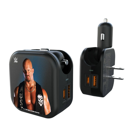 Stone Cold Steve Austin Superstar 2 in 1 USB A/C Charger