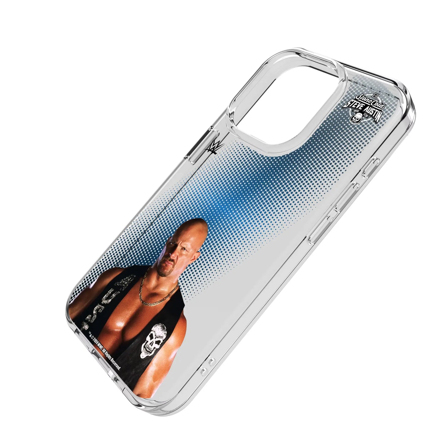 Stone Cold Steve Austin Superstar Clear Phone Case for Apple iPhone