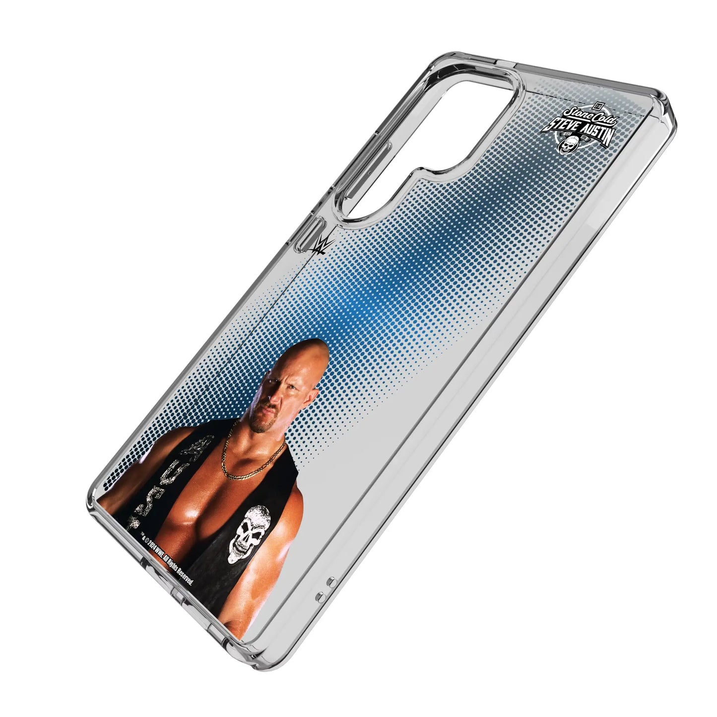 Stone Cold Steve Austin Superstar Clear Phone Case for Samsung Galaxy