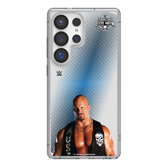 Stone Cold Steve Austin Superstar Clear Phone Case for Samsung Galaxy