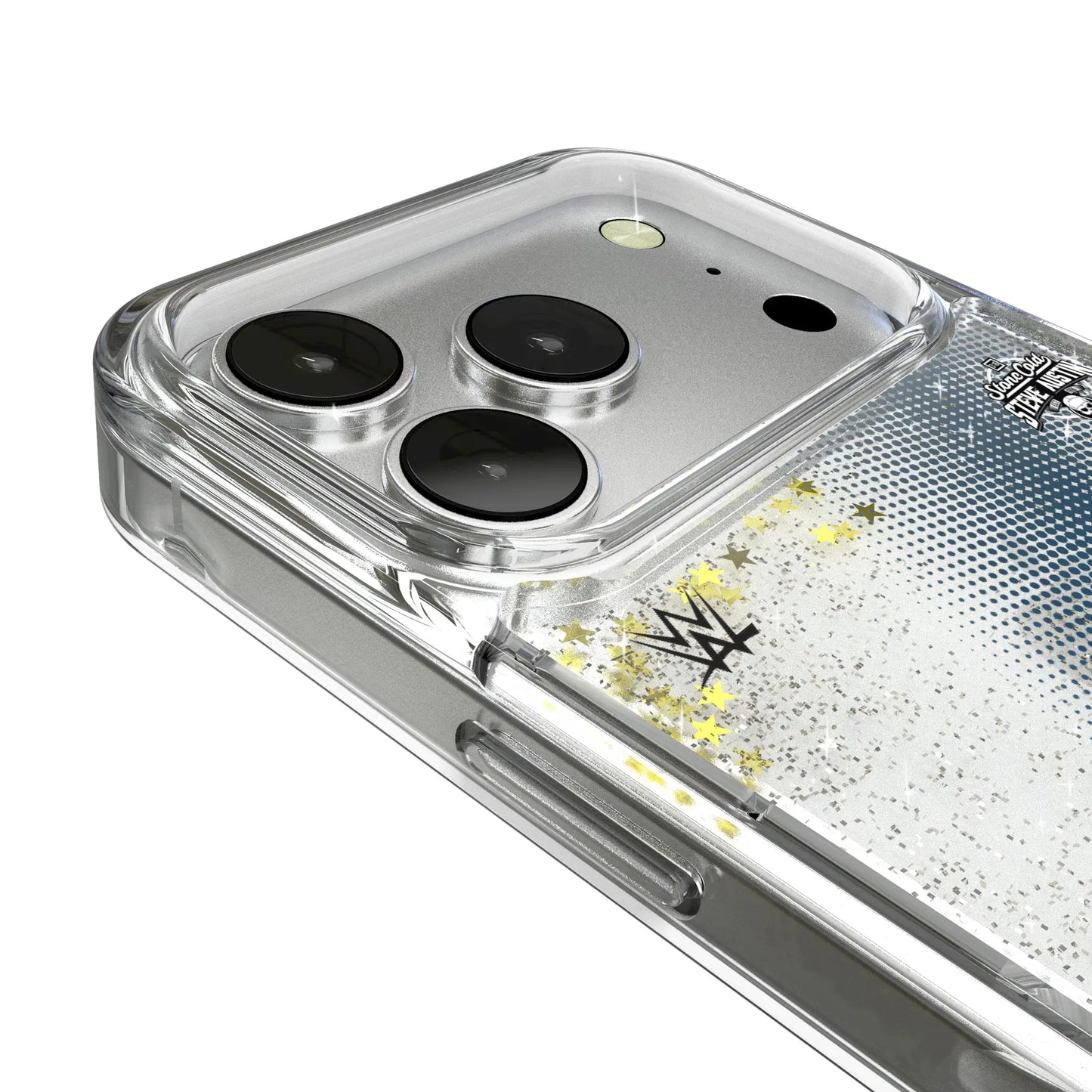 Stone Cold Steve Austin Superstar Glitter Phone Case for Apple iPhone