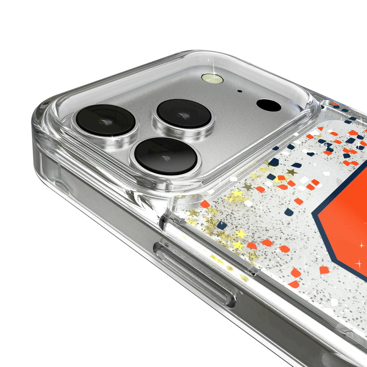Syracuse University Orange Confetti Glitter Phone Case for Apple iPhone