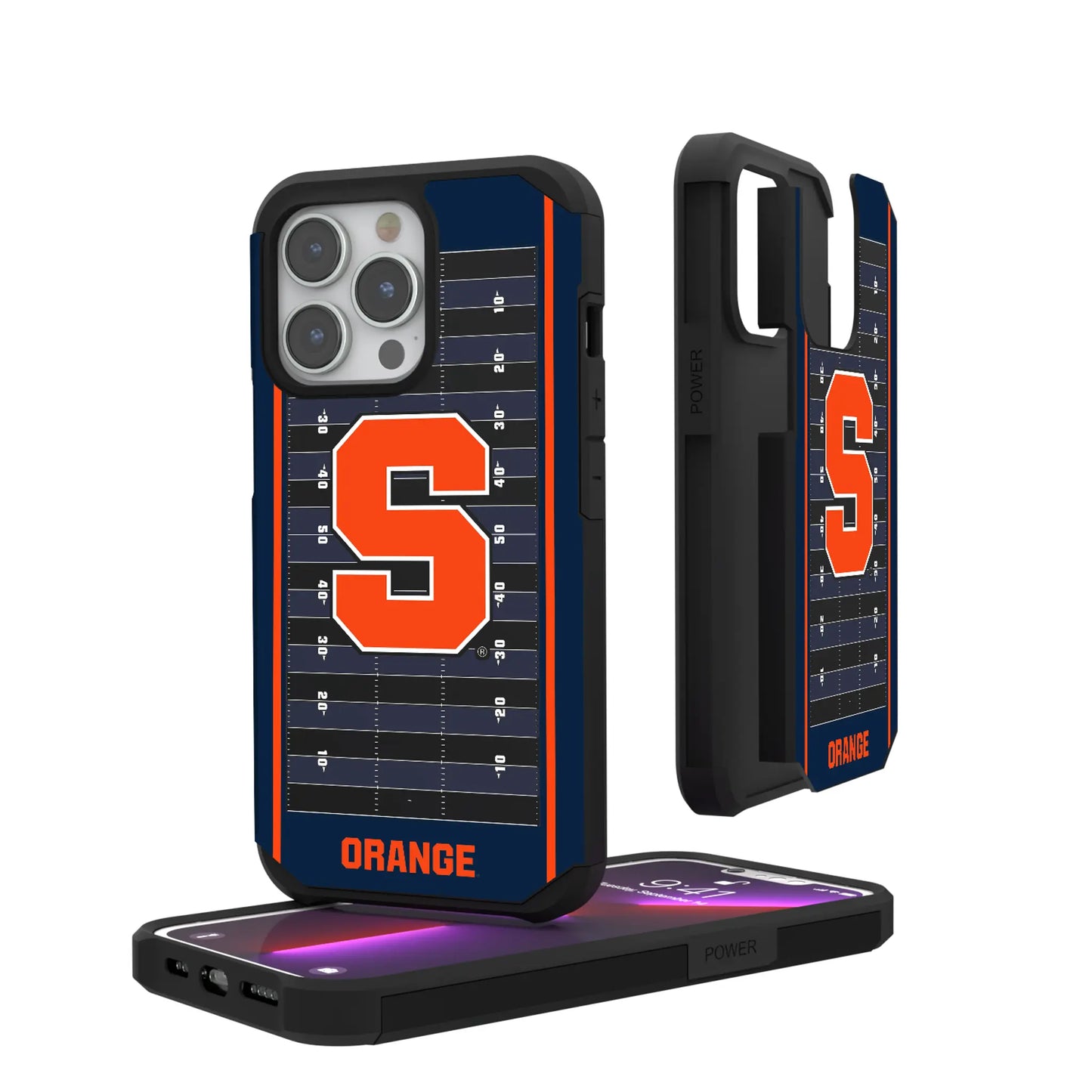 Syracuse University Orange Field Rugged Phone Case for Apple iPhone
