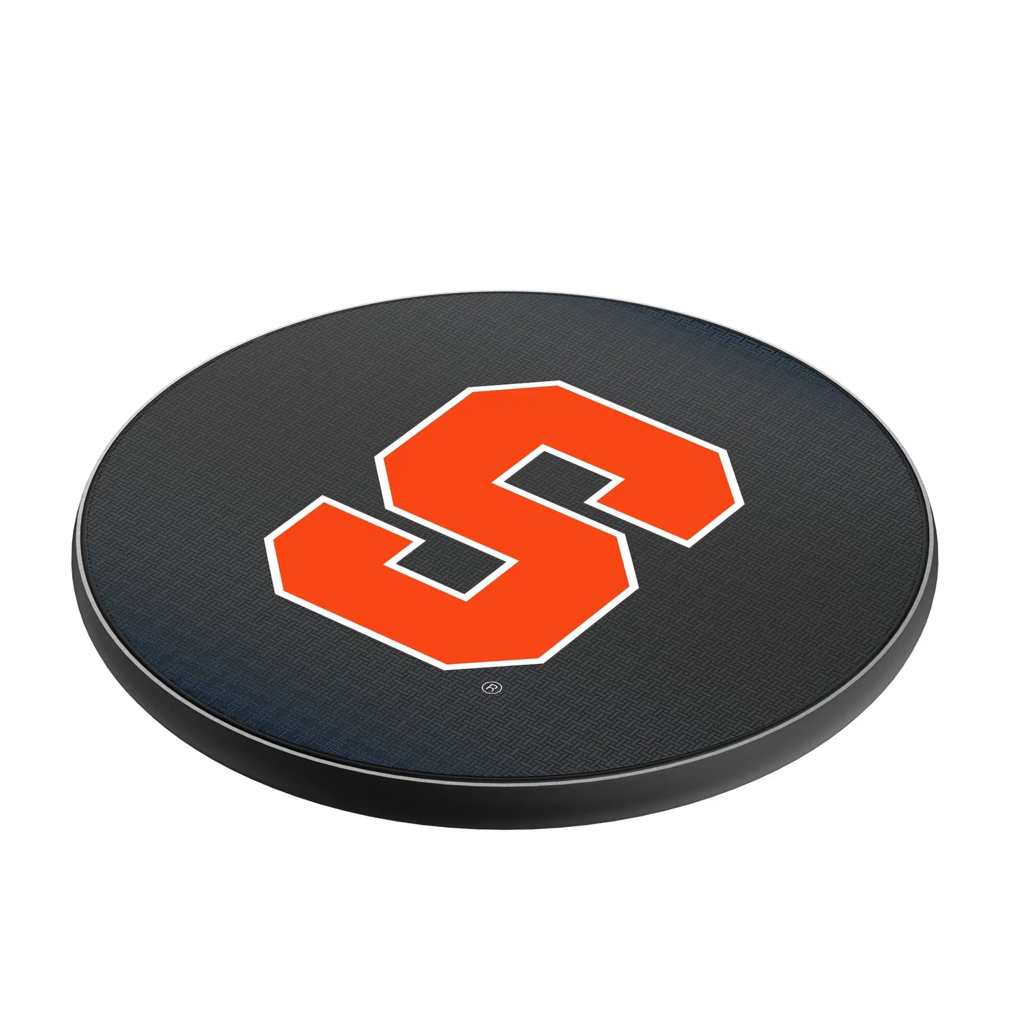 Syracuse University Orange Linen 15-Watt Wireless Charger
