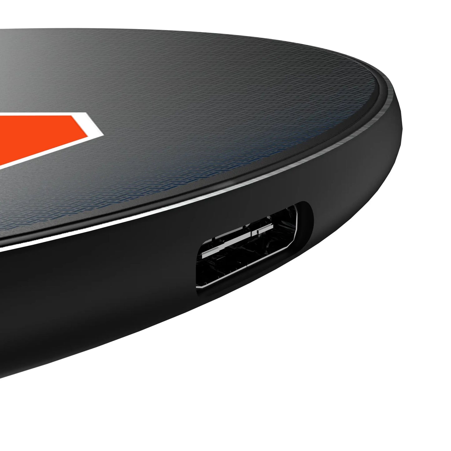 Syracuse University Orange Linen 15-Watt Wireless Charger