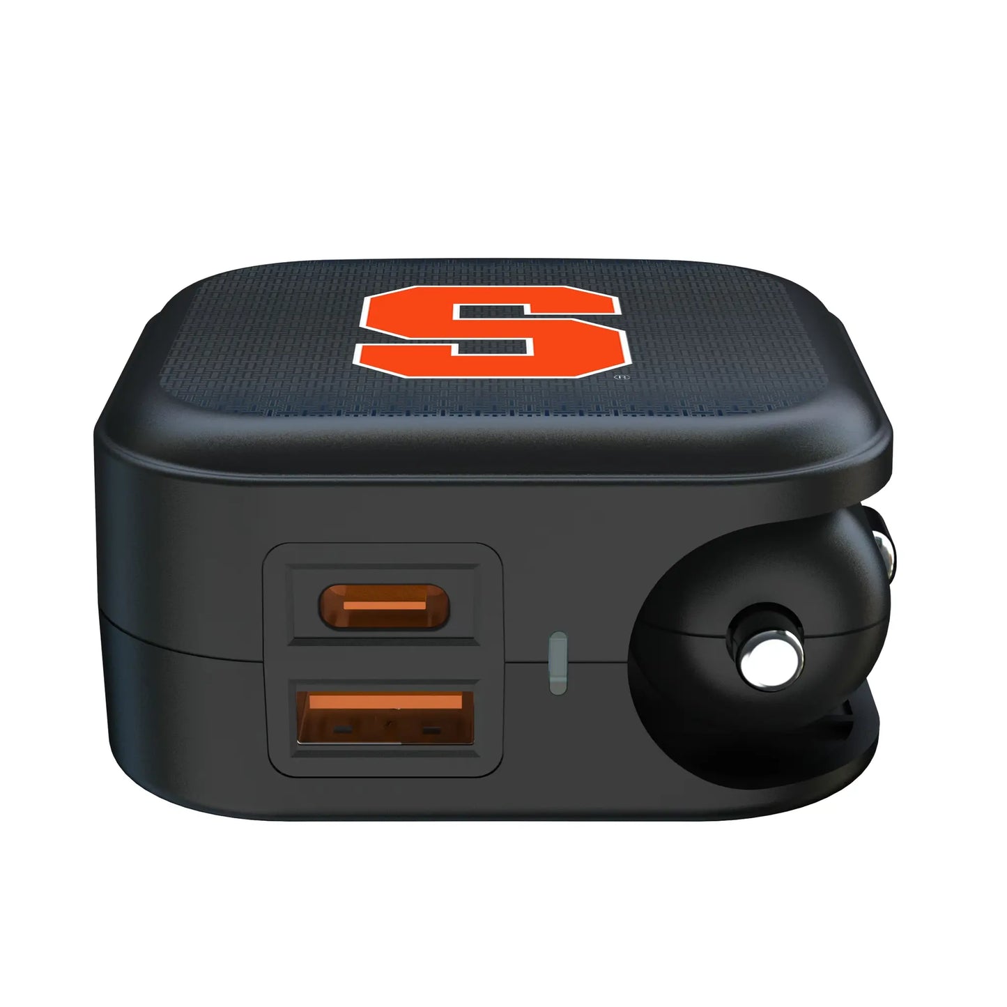 Syracuse University Orange Linen 2 in 1 USB A/C Charger