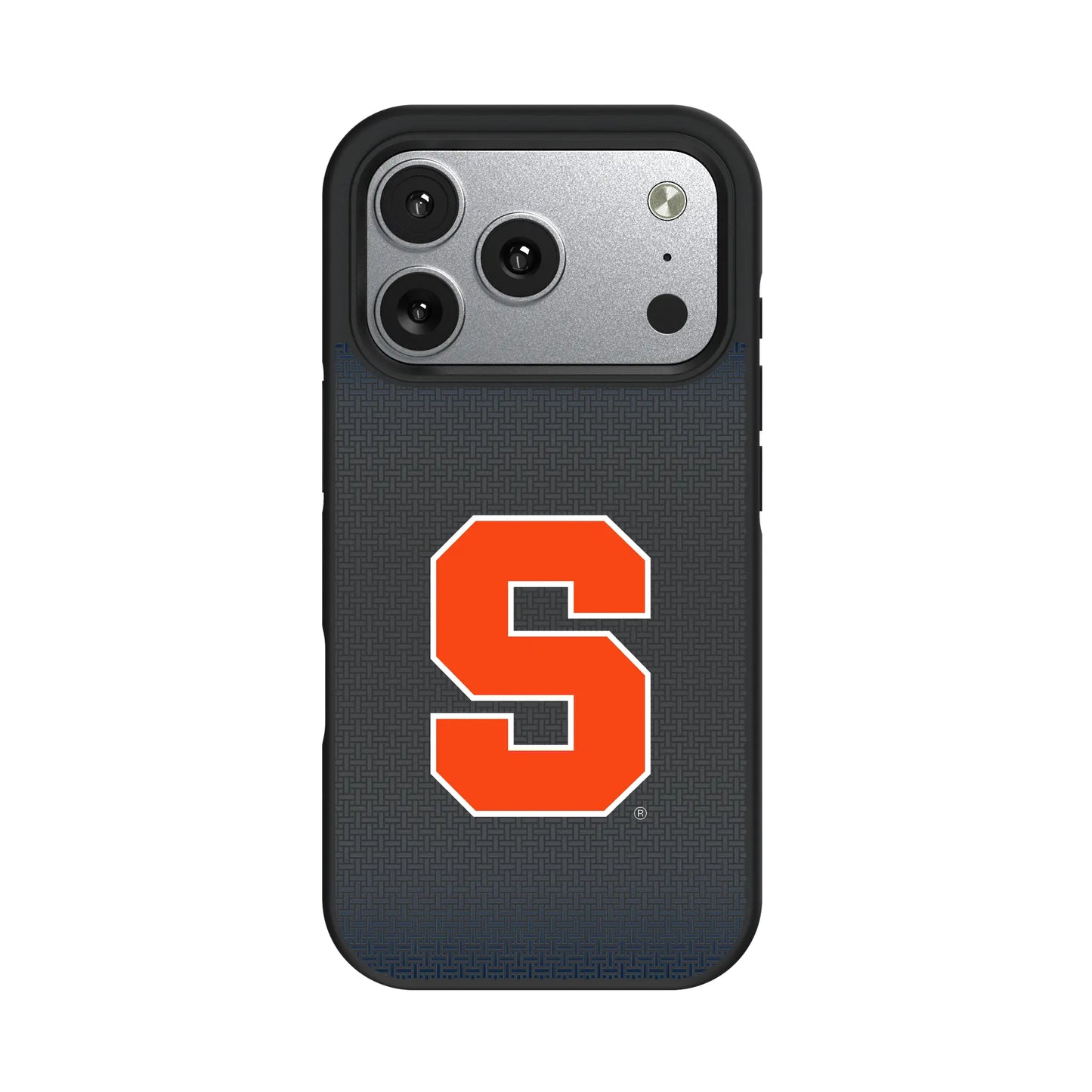 Syracuse University Orange Linen Bump Phone Case for Apple iPhone