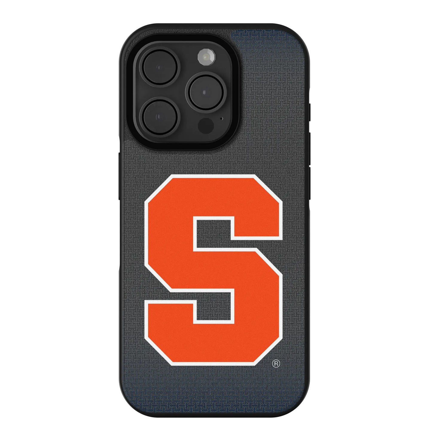 Syracuse University Orange Linen Bump Phone Case for Apple iPhone