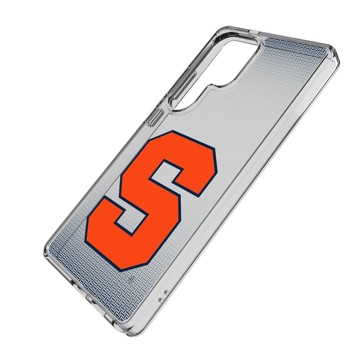 Syracuse University Orange Linen Clear Phone Case for Samsung Galaxy