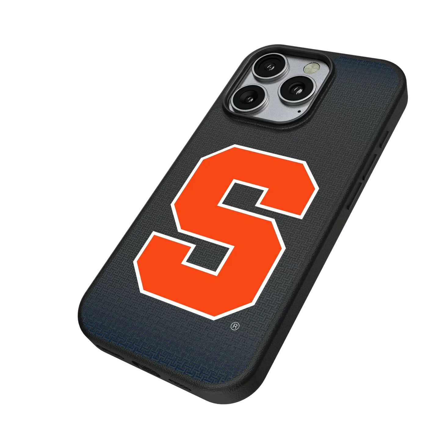 Syracuse University Orange Linen MagSafe Compatible Phone Case for Apple iPhone