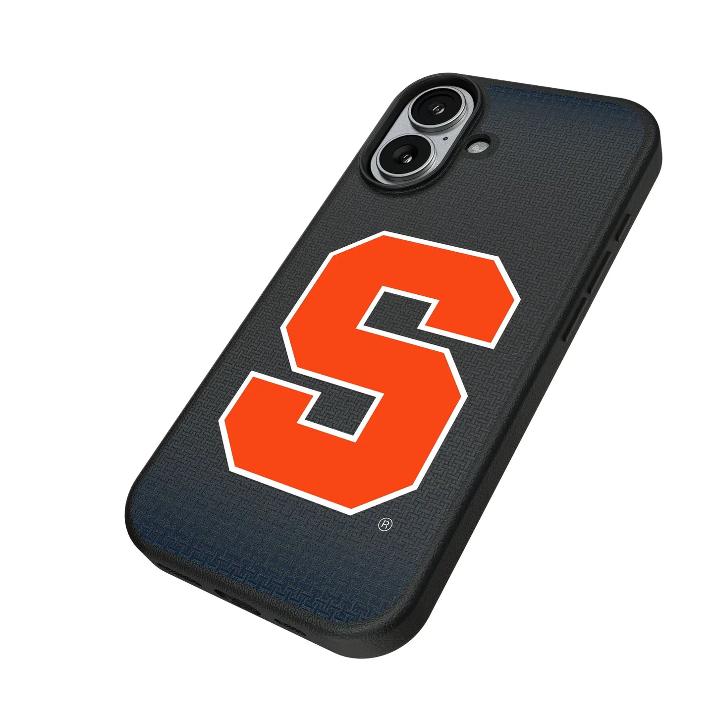Syracuse University Orange Linen MagSafe Compatible Phone Case for Apple iPhone