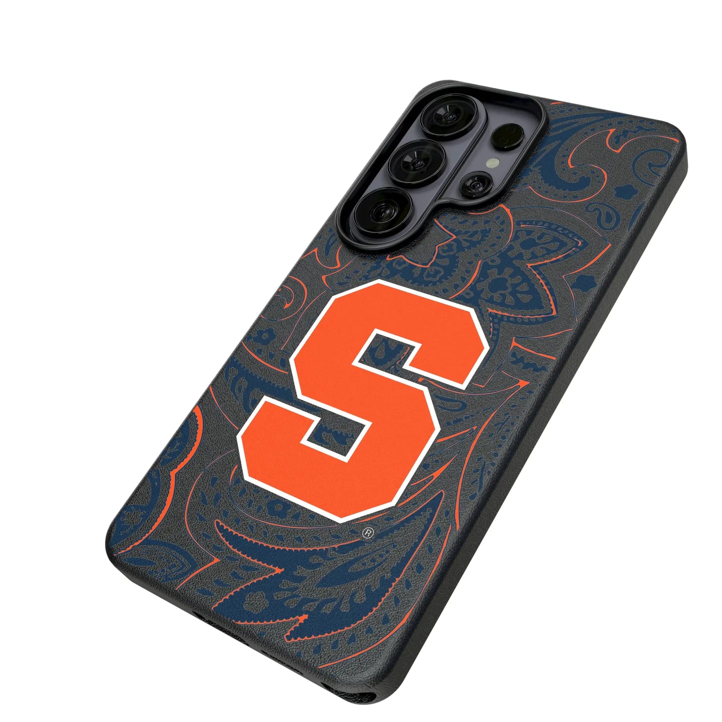Syracuse University Orange Paisley MagSafe Compatible Phone Case for Samsung Galaxy