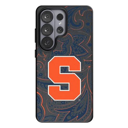 Syracuse University Orange Paisley MagSafe Compatible Phone Case for Samsung Galaxy