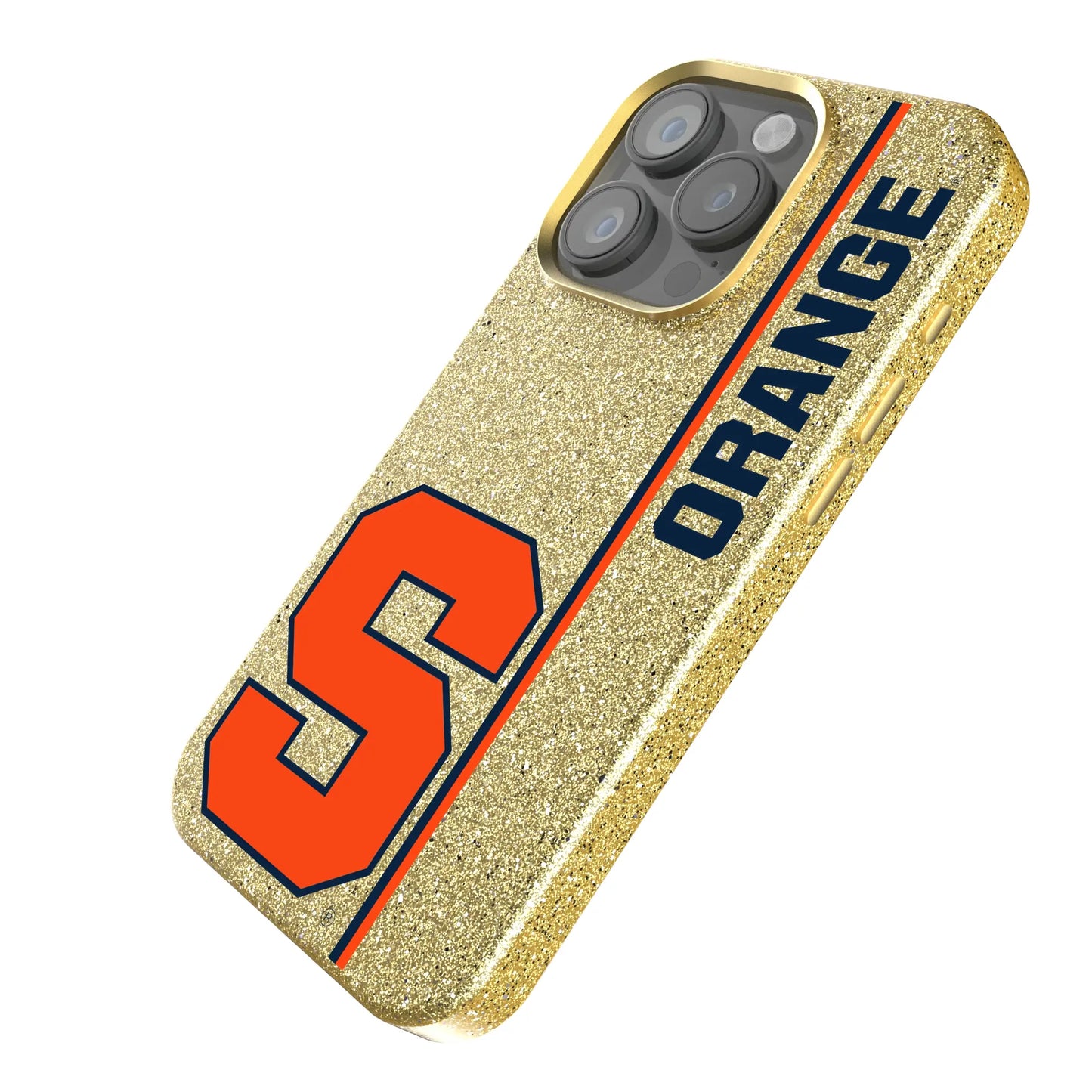 Syracuse University Orange Sidebar Bling Phone Case for Apple iPhone