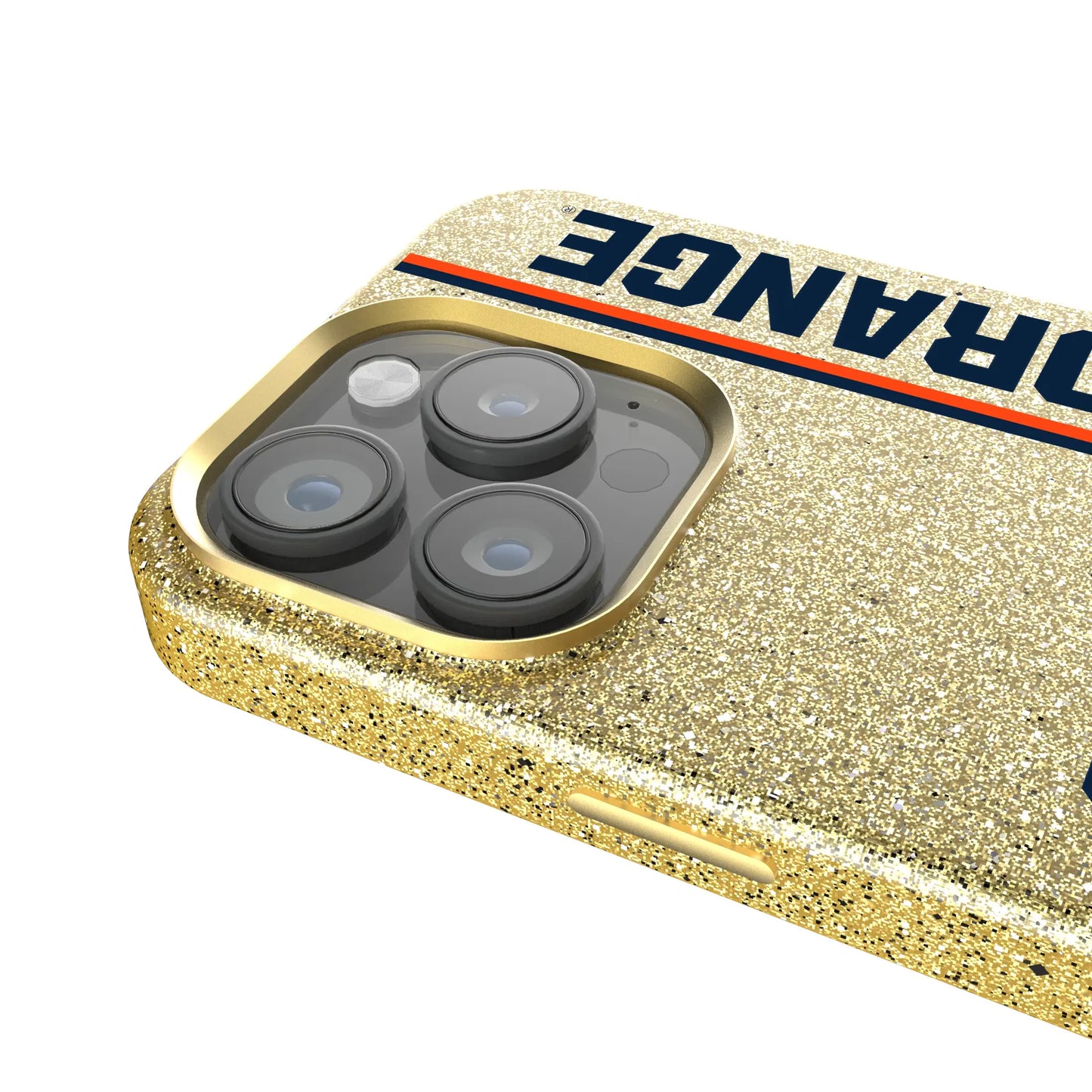 Syracuse University Orange Sidebar Bling Phone Case for Apple iPhone
