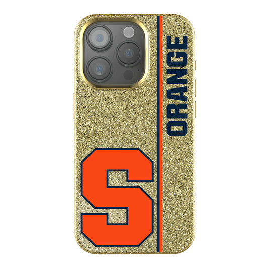 Syracuse University Orange Sidebar Bling Phone Case for Apple iPhone