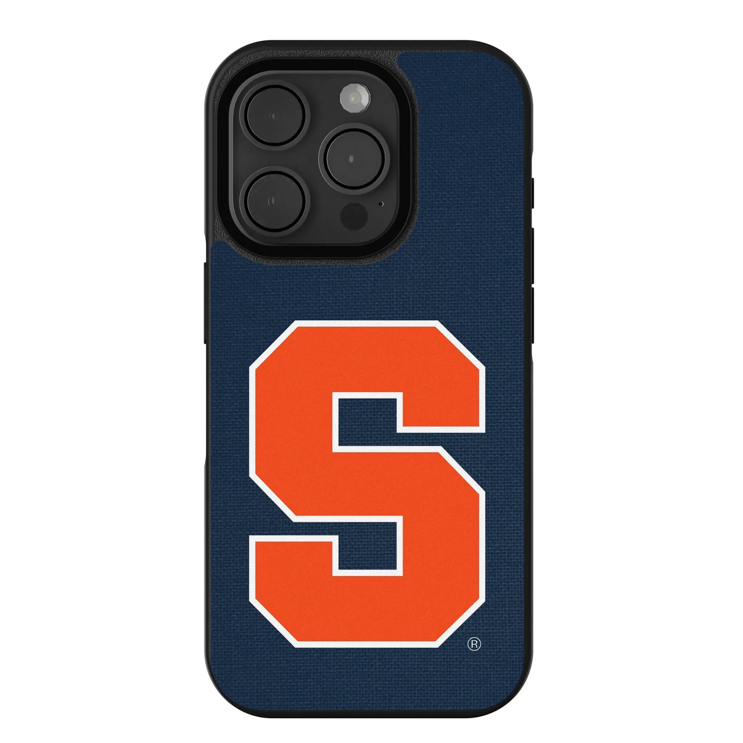Syracuse University Orange Solid Bump Phone Case for Apple iPhone