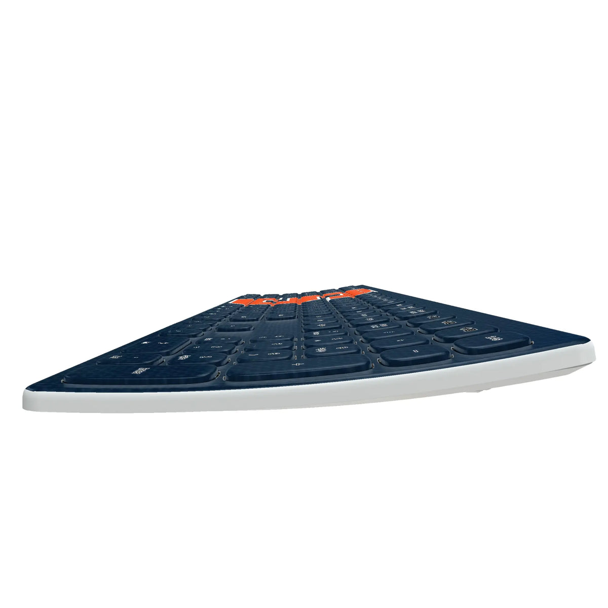 Syracuse University Orange Solid Curved Wireless Keyboard