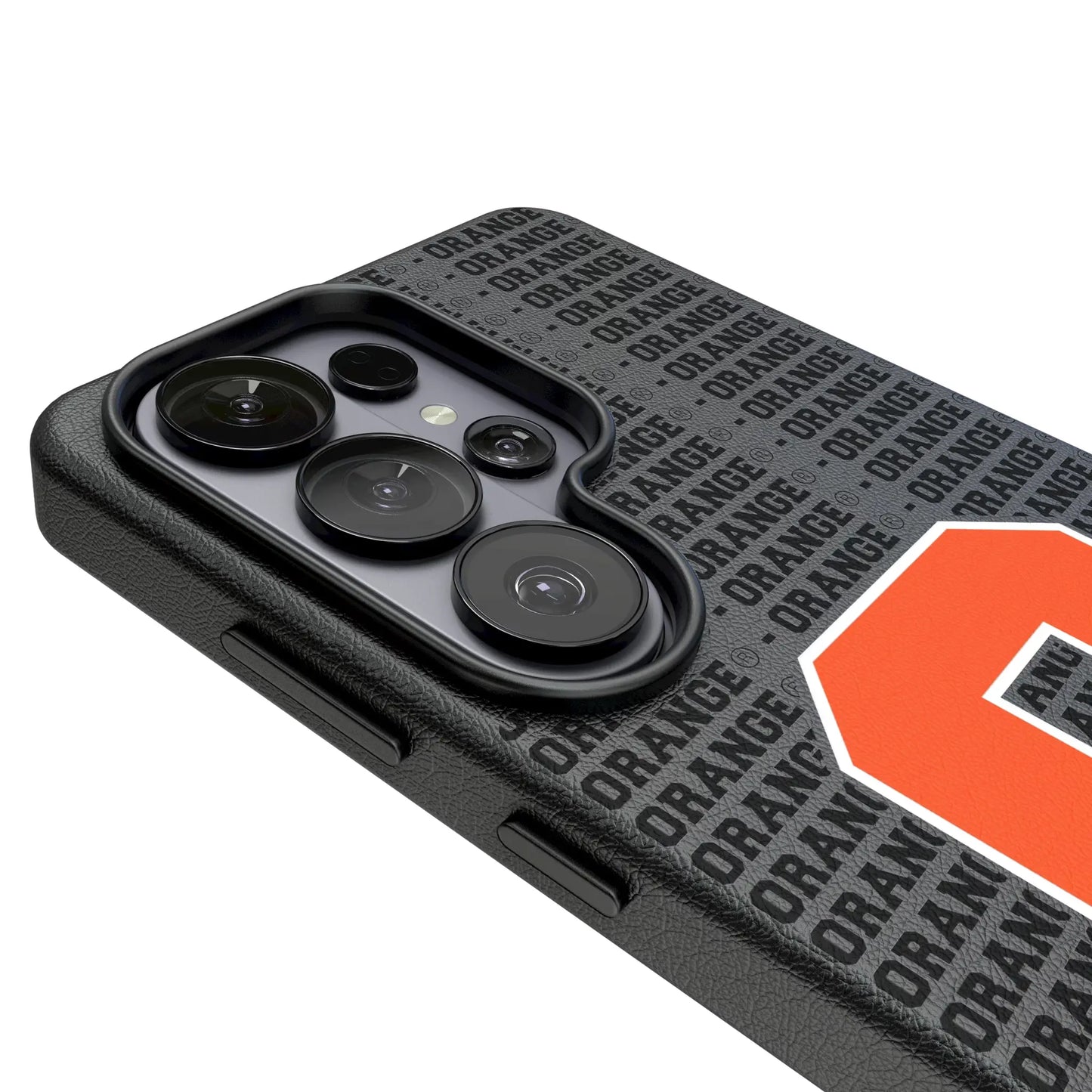 Syracuse University Orange Text Backdrop MagSafe Compatible Phone Case for Samsung Galaxy