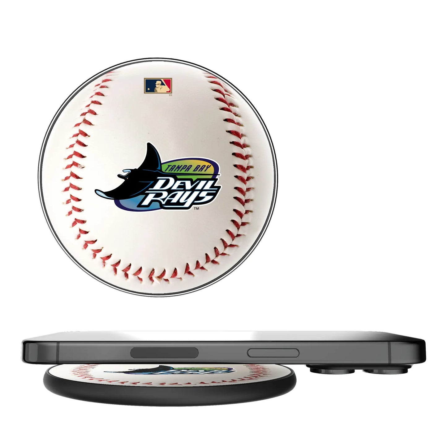 Tampa Bay 1998-2000 - Cooperstown Collection Baseball 15-Watt Wireless Charger