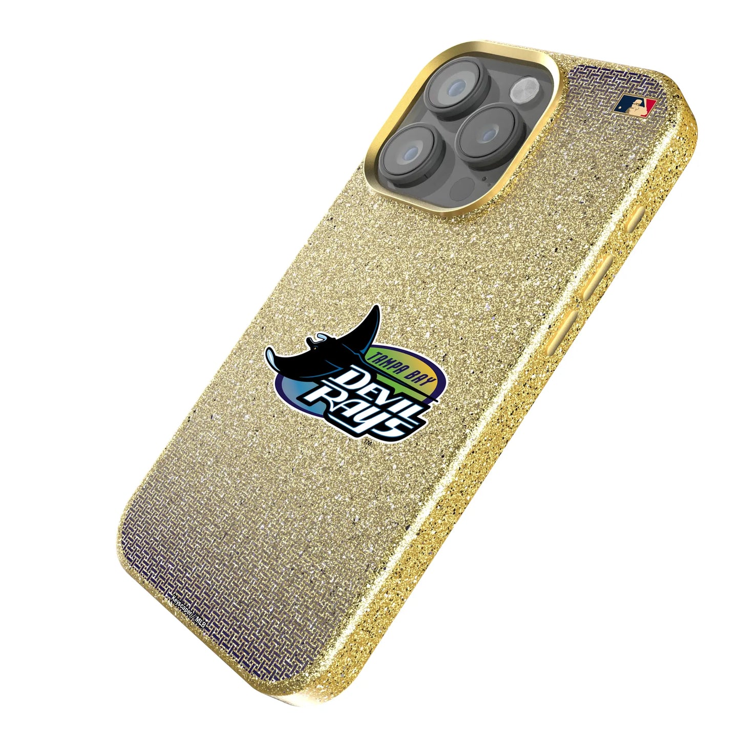 Tampa Bay 1998-2000 - Cooperstown Collection Linen Bling Phone Case for Apple iPhone