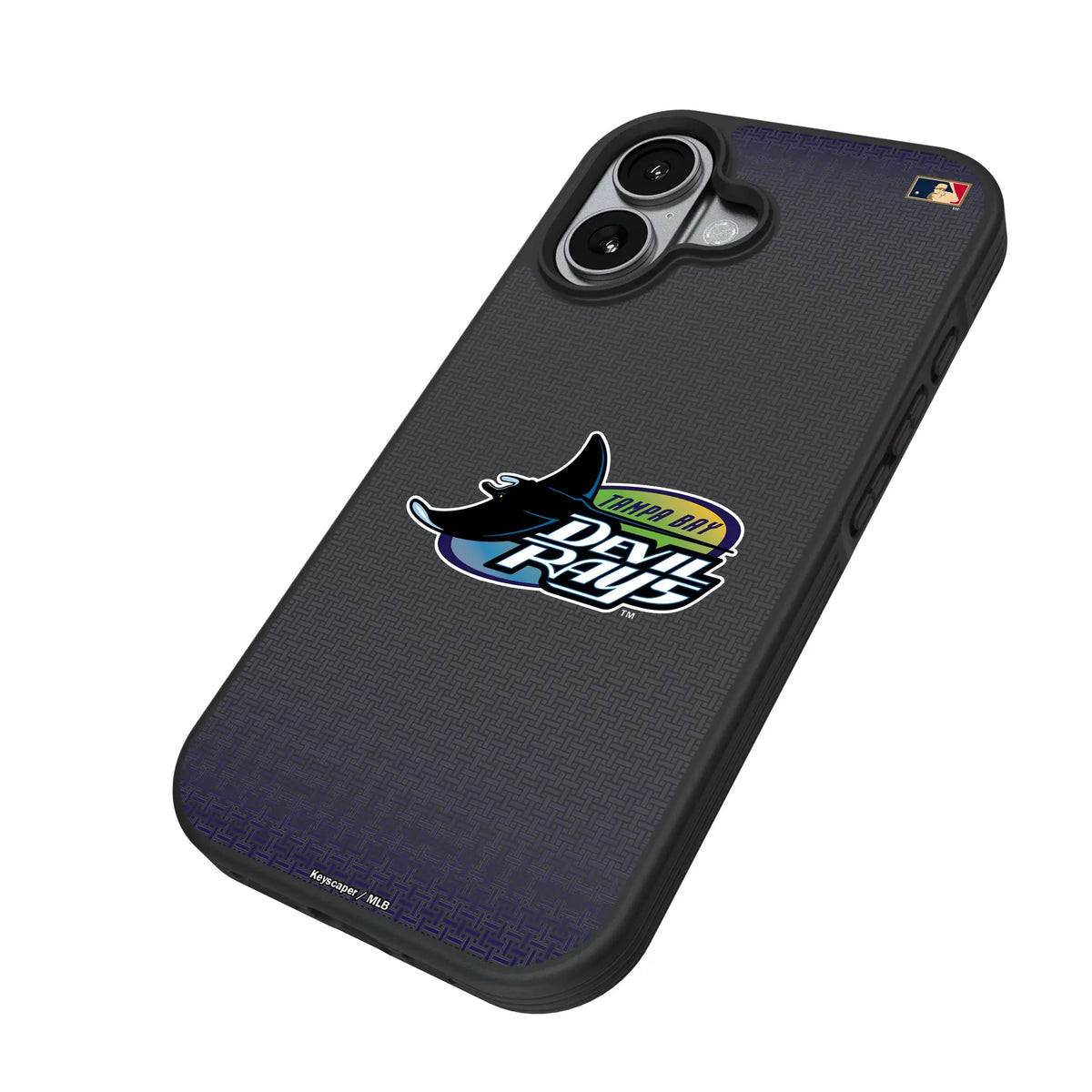 Tampa Bay 1998-2000 - Cooperstown Collection Linen Bump Phone Case for Apple iPhone