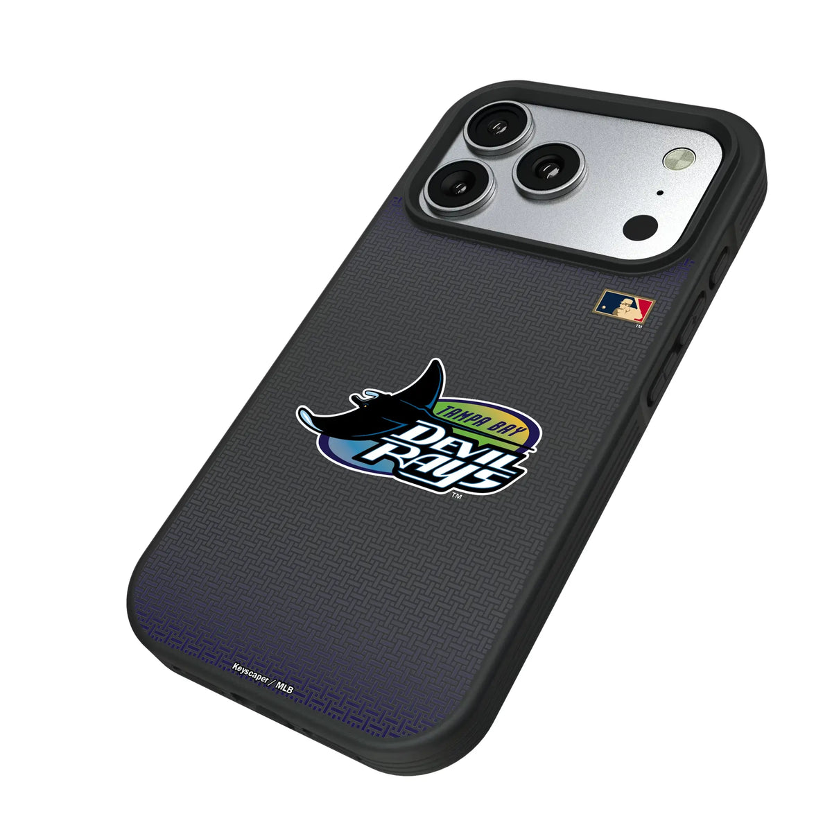 Tampa Bay 1998-2000 - Cooperstown Collection Linen Bump Phone Case for Apple iPhone