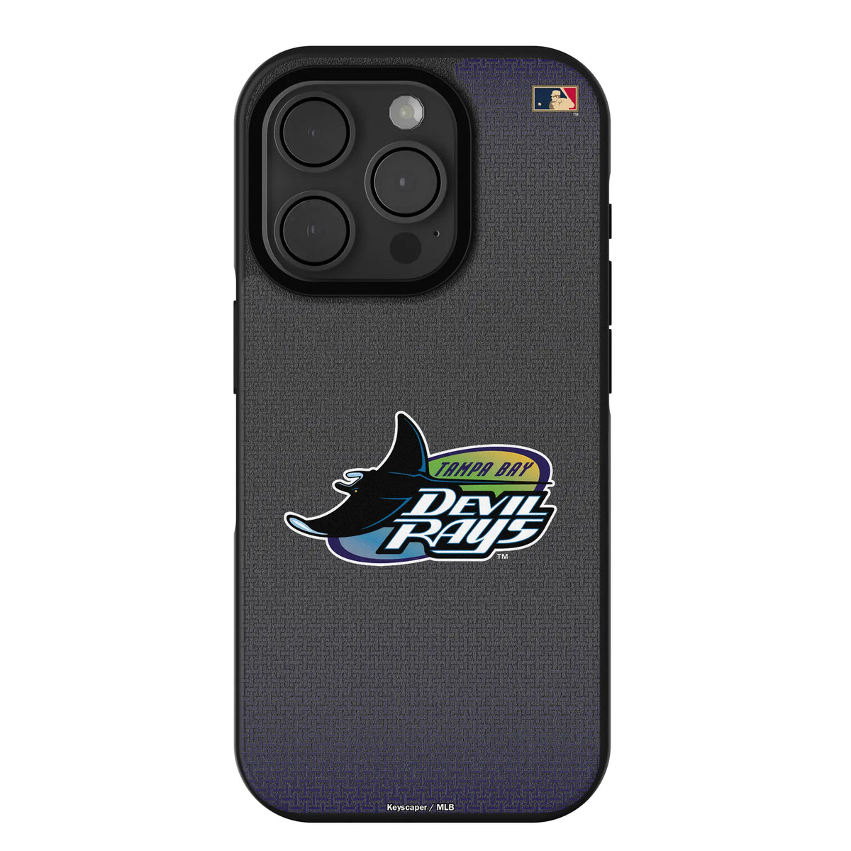 Tampa Bay 1998-2000 - Cooperstown Collection Linen Bump Phone Case for Apple iPhone