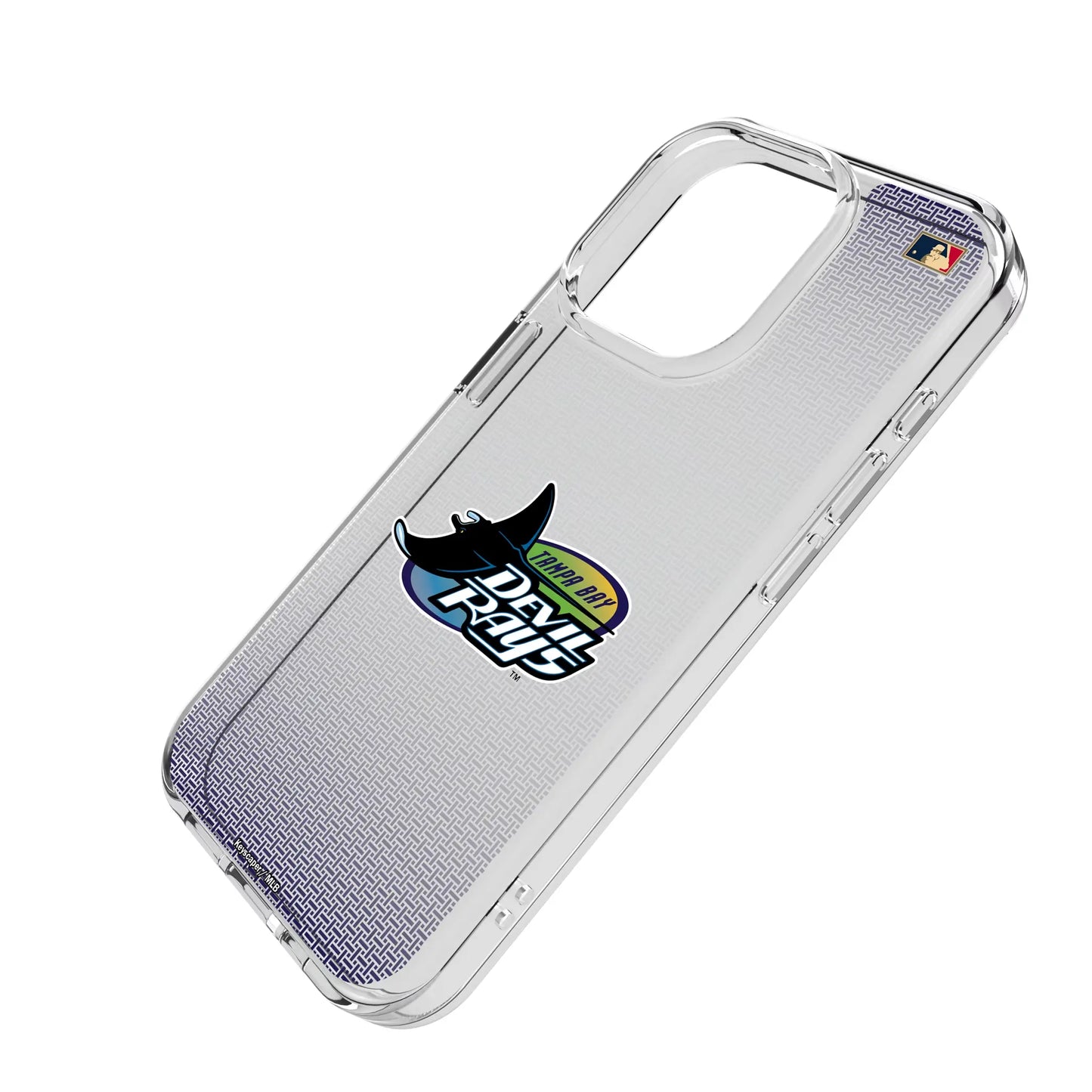 Tampa Bay 1998-2000 - Cooperstown Collection Linen Clear Phone Case for Apple iPhone