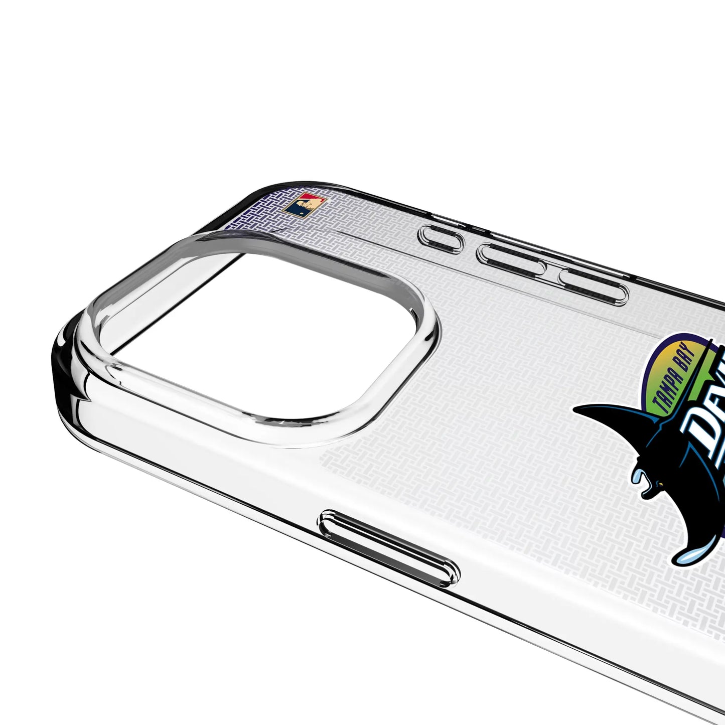 Tampa Bay 1998-2000 - Cooperstown Collection Linen Clear Phone Case for Apple iPhone
