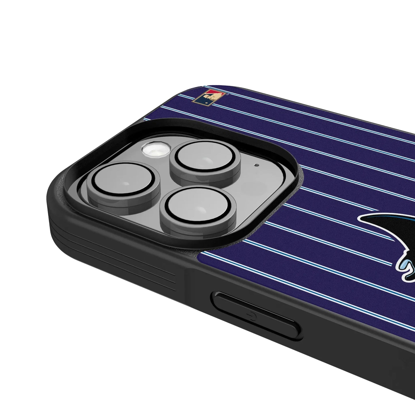 Tampa Bay 1998-2000 - Cooperstown Collection Pinstripe Bump Phone Case for Apple iPhone