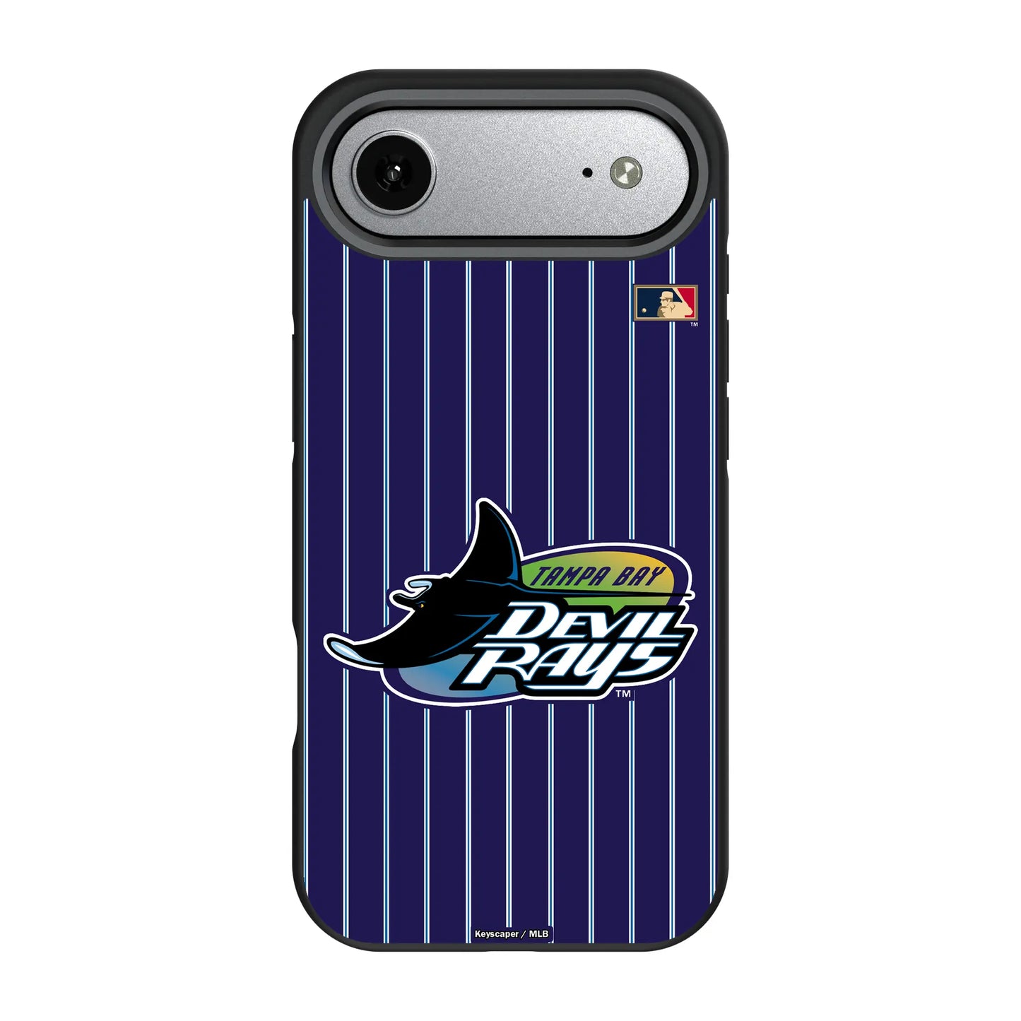 Tampa Bay 1998-2000 - Cooperstown Collection Pinstripe Bump Phone Case for Apple iPhone