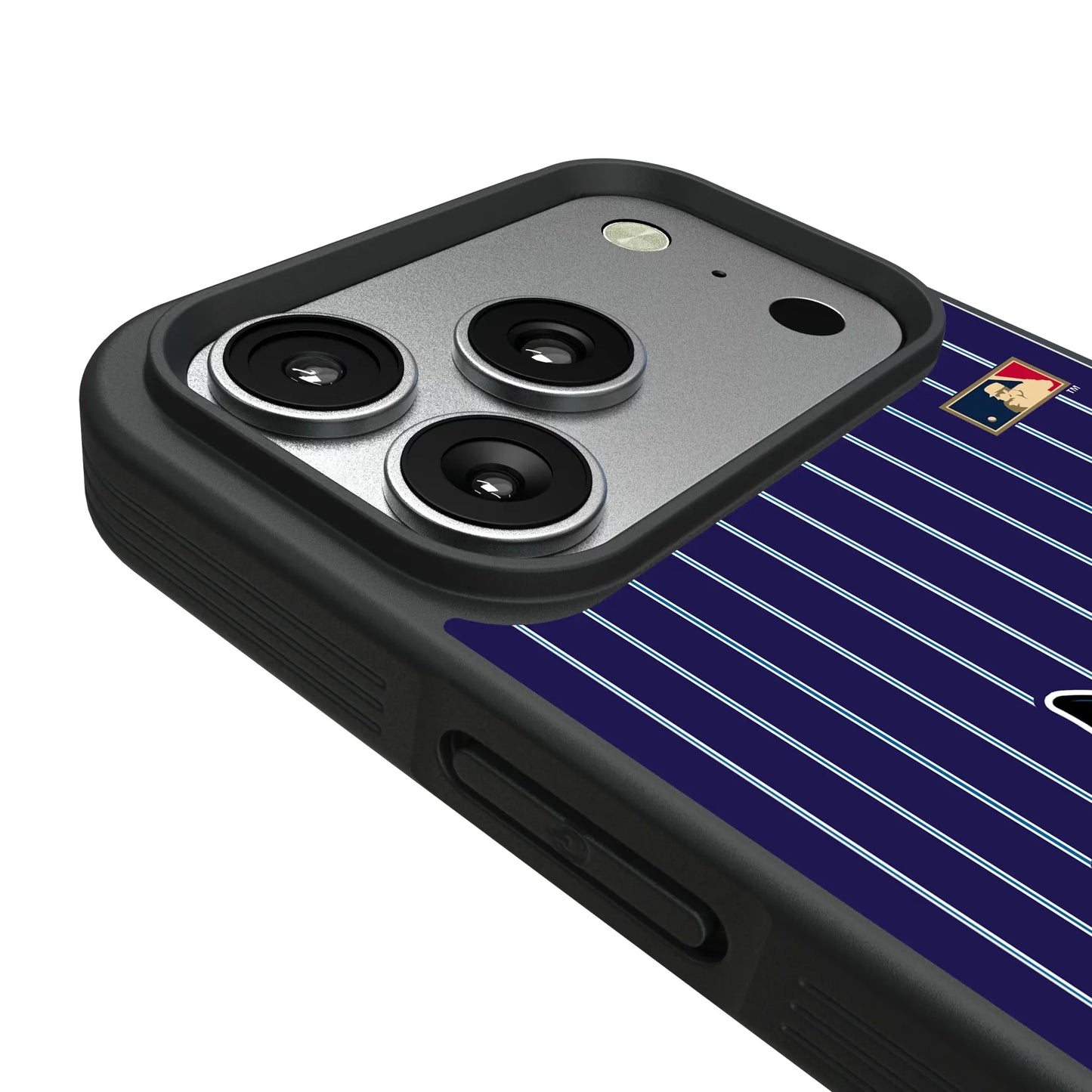 Tampa Bay 1998-2000 - Cooperstown Collection Pinstripe Bump Phone Case for Apple iPhone