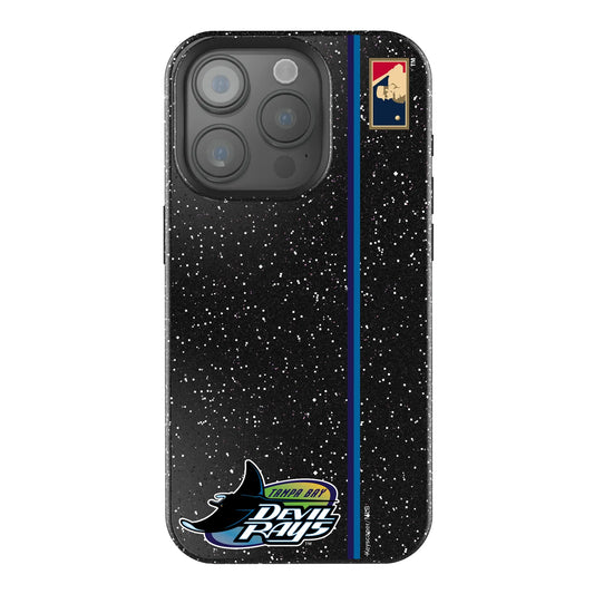 Tampa Bay 1998-2000 - Cooperstown Collection Sidebar Black Bling Phone Case for Apple iPhone