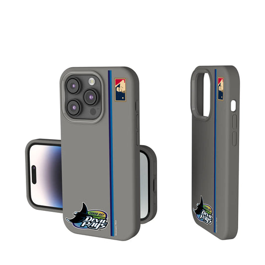 Tampa Bay 1998-2000 - Cooperstown Collection Sidebar Soft Touch Phone Case for Apple iPhone
