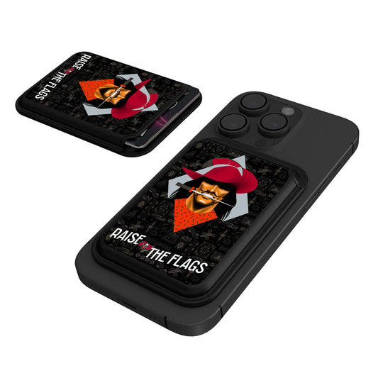 Tampa Bay Buccaneers Deco Black Magnetic Credit Card Wallet