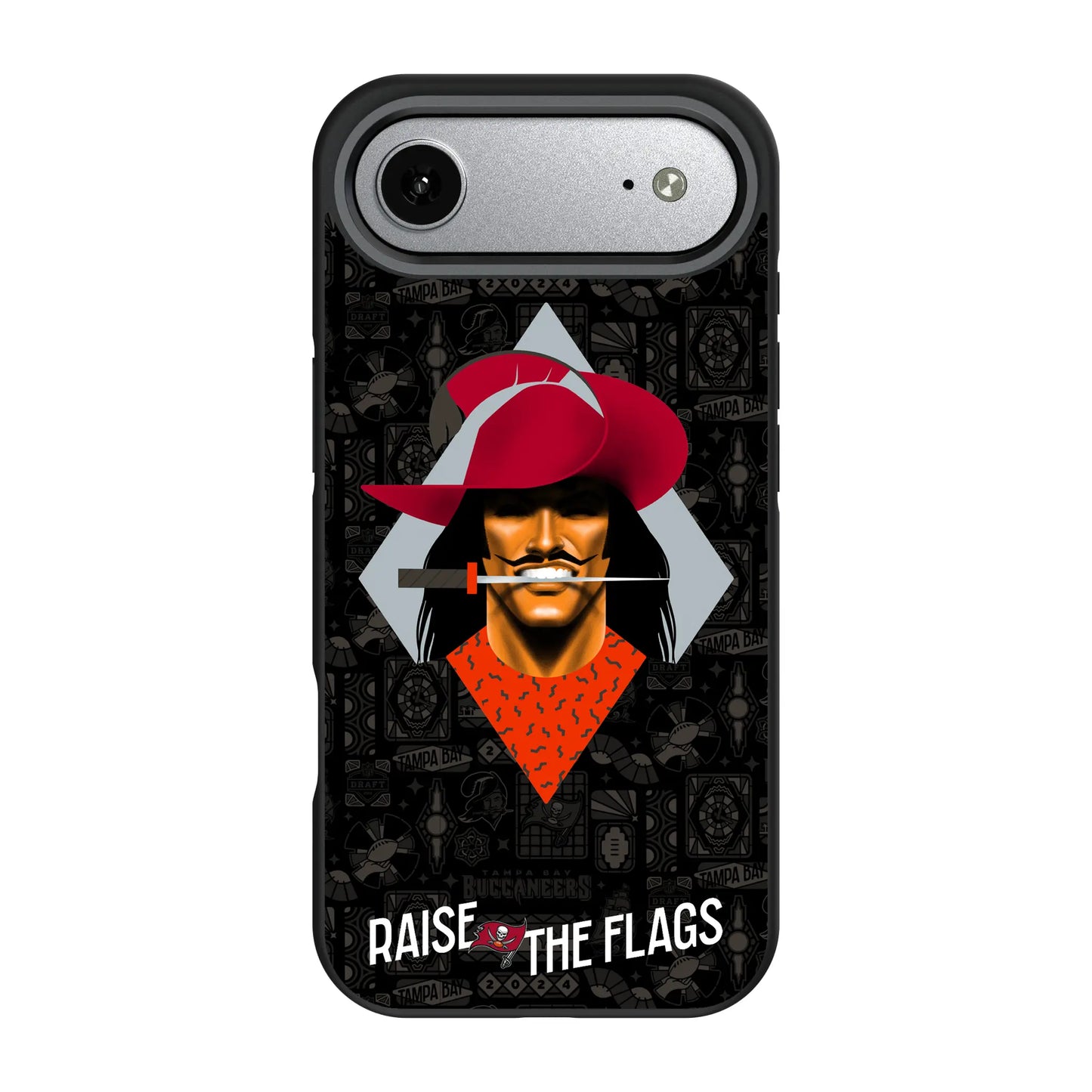 Tampa Bay Buccaneers Deco Bump Phone Case for Apple iPhone