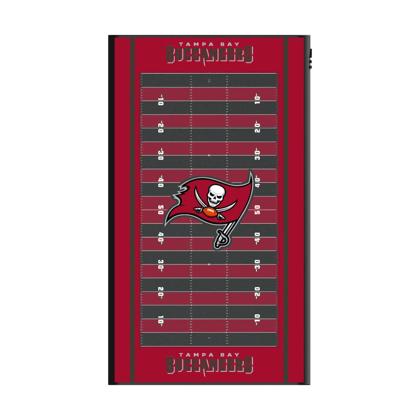 Tampa Bay Buccaneers Field 5000mAh Flat Powerbank
