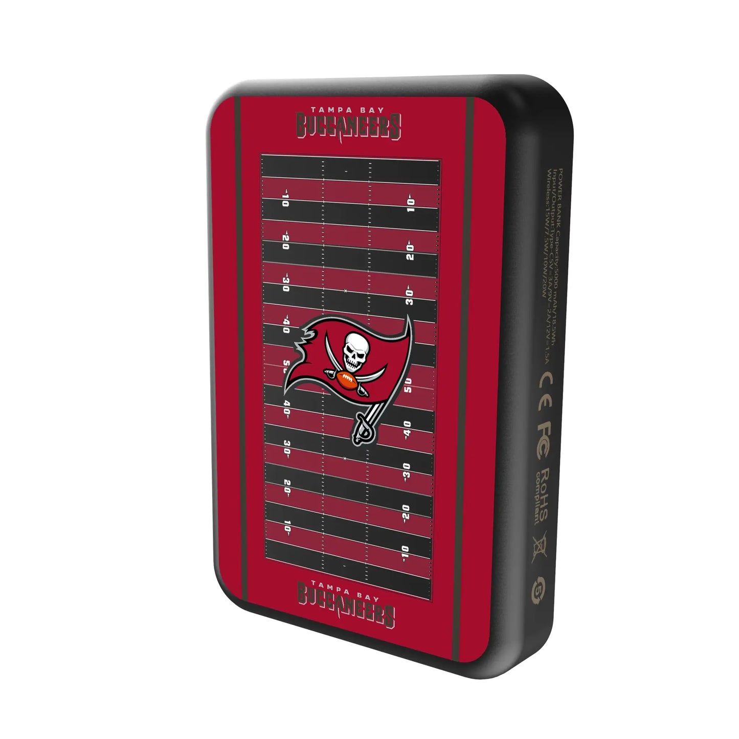 Tampa Bay Buccaneers Field Wireless Mag Power Bank