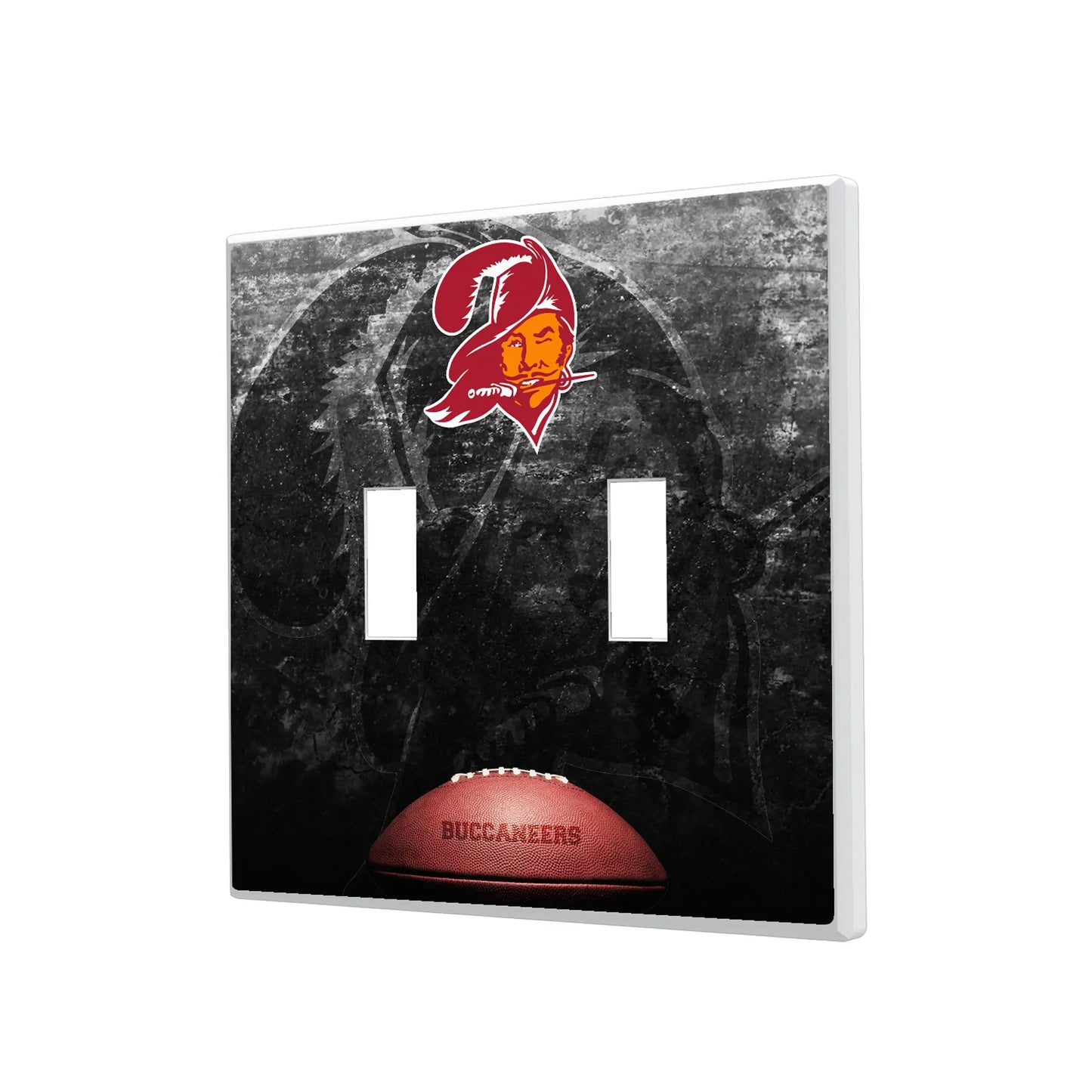 Tampa Bay Buccaneers Historic Collection Legendary Hidden-Screw Light Switch Plate