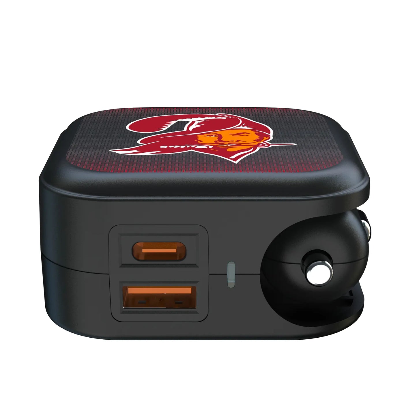 Tampa Bay Buccaneers Historic Collection Linen 2 in 1 USB A/C Charger