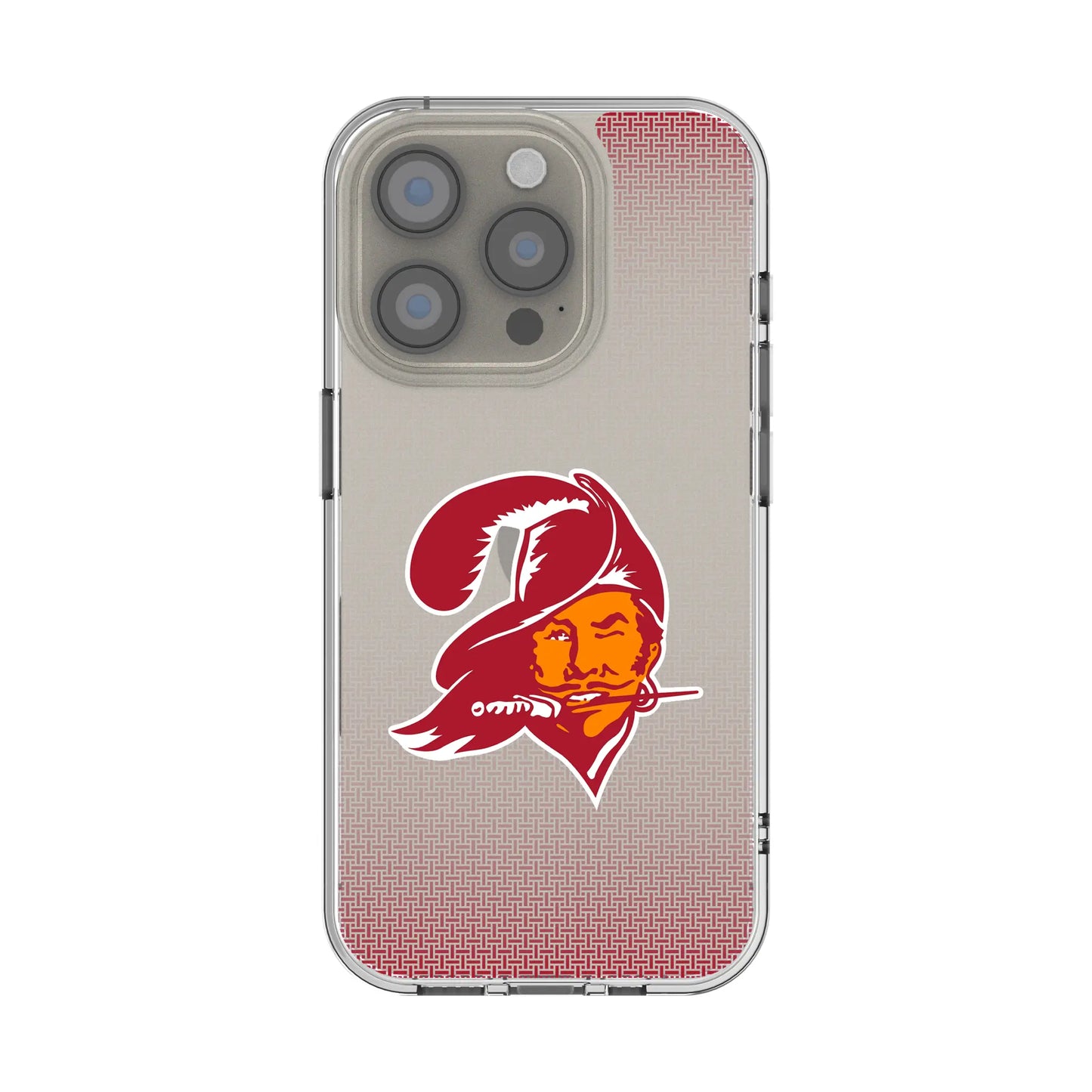 Tampa Bay Buccaneers Historic Collection Linen Clear Phone Case for Apple iPhone